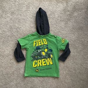 Boys John Deere Gator shirt size 4